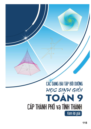 B&Agrave;I TẬP BỒI DƯỠNG HỌC SINH GIỎI TO&Aacute;N 9