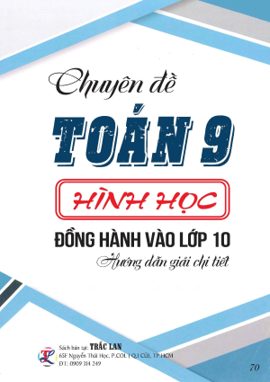 CHUYÊN ĐỀ TOÁN 9 HÌNH HỌC