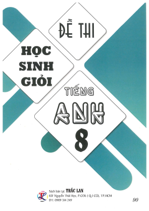 ĐỀ THI HSG TIẾNG ANH 8