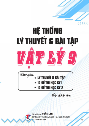 HỆ THỐNG LÝ THUYẾT & BÀI TẬP VẬT LÝ 9