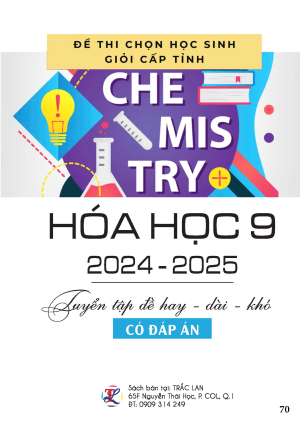Đề thi học sinh giỏi cấp tỉnh H&oacute;a Học 9 2024 - 2025 