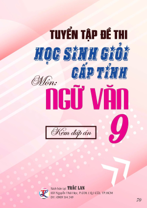 TUYỂN TẬP HSG NGỮ VĂN LỚP 9 CẤP TỈNH