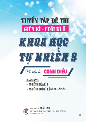 TUYỂN TẬP ĐỀ THI GIỮA - CUỐI KỲ 1 KHTN 9_C&Aacute;NH DIỀU