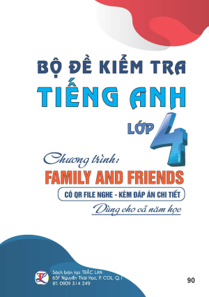 Bộ đề kiểm tra Tiếng Anh 4 - Family and Friends