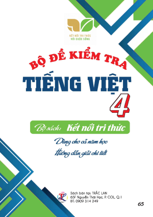 Bộ đề kiểm tra tiếng Việt lớp 4 - Kết nối tri thức