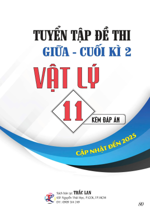 TUYỂN TẬP ĐỀ THI GIỮA - CUỐI KỲ 2 MÔN VẬT LÝ 11