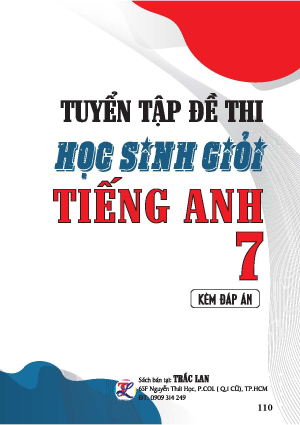 TUYỂN TẬP ĐỀ THI HSG TIẾNG ANH LỚP 7