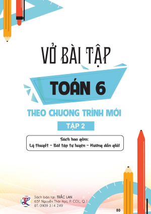 VỞ BÀI TẬP TOÁN 6 - TẬP 2