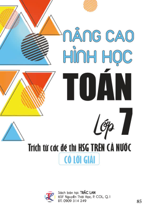Nâng cao hình học TOÁN 7