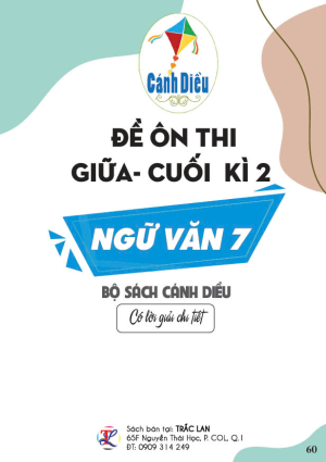 Đề ôn thi giữa-cuối kỳ 2 Ngữ Văn 7 - Bộ sách cánh diều