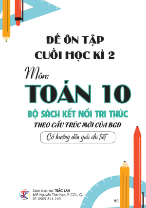 Đề ôn tập cuối học kỳ 2 môn Toán 10