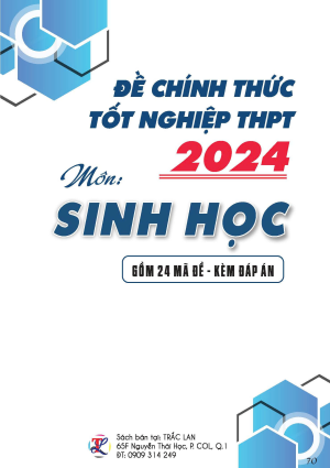 Đề thi chính thức tốt nghiệp THPT 2024 Môn Sinh Học