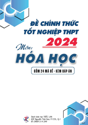 Đề thi chính thức tốt nghiệp THPT 2024 Môn Hóa Học
