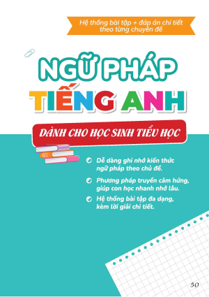 Ngữ pháp tiếng Anh cho học sinh tiểu học