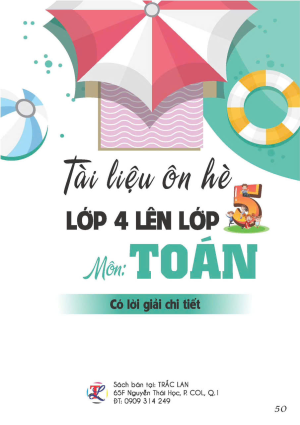 Tài liệu ôn hè lớp 4 lên 5 môn Toán