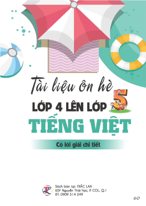 Tài liệu ôn hè lớp 4 lên 5 môn Tiếng Việt