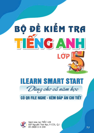Bộ đề kiểm tra tiếng Anh lớp 5-I learn smart start