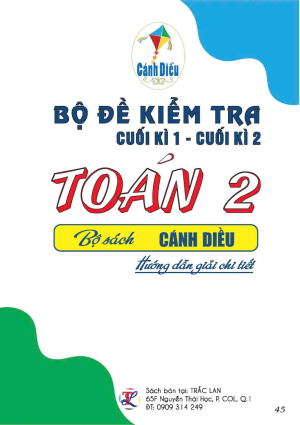 Bộ đề kiểm tra cuối kỳ 1 - cuối kỳ 2 Bộ sách cánh diều