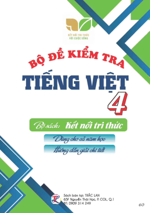 Bộ đề kiểm tra tiếng Việt lớp 4 - Kết nối tri thức