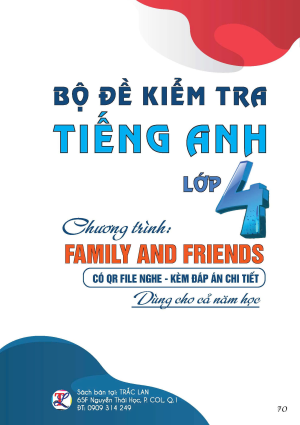 Bộ đề kiểm tra Tiếng Anh 4 - Family and Friends