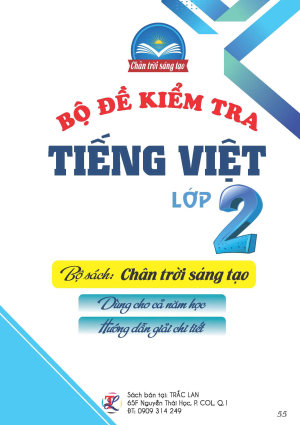 Bộ đề kiểm tra Tiếng Việt lớp 2 - Bộ sách Chân trời sáng tạo