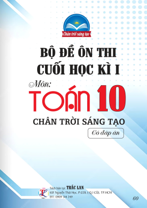 BỘ ĐỀ ÔN THI CUỐI HỌC KỲ I MÔN TOÁN 10