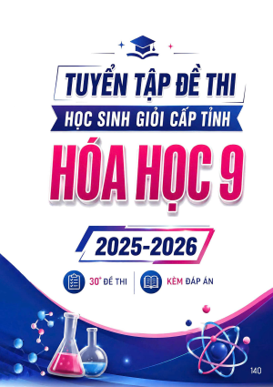 TUYỂN TẬP ĐỀ THI HSG CẤP TỈNH M&Ocirc;N H&Oacute;A HỌC 9 NĂM 2025 - 2026