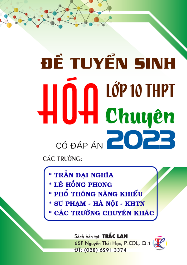 Đề tuyển sinh HÓA CHUYÊN TP.HCM + TỈNH THÀNH