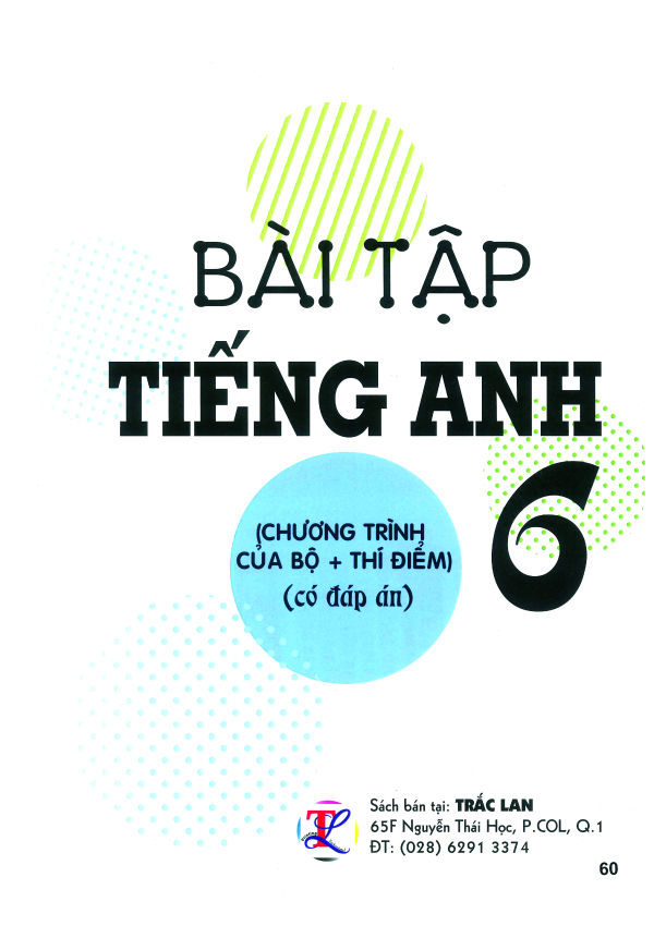 BÀI TẬP TIẾNG ANH 6