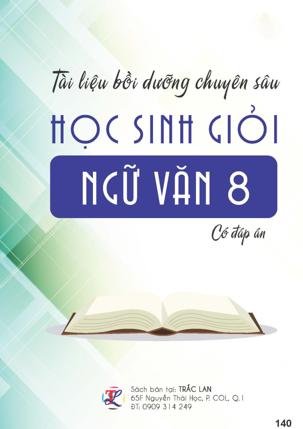 T&Agrave;I LIỆU BỒI DƯỠNG CHUY&Ecirc;N S&Acirc;U HỌC SINH GIỎI NGỮ VĂN 8