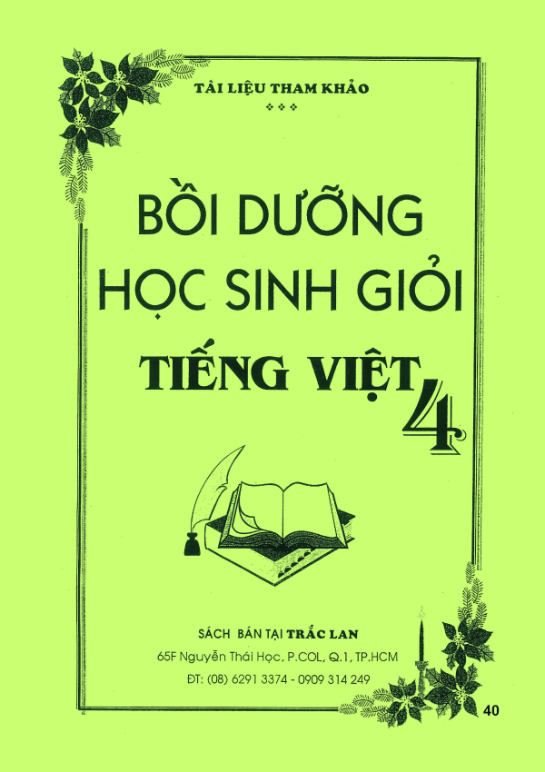 BỒI DƯỠNG HỌC SINH GIỎI TIẾNG VIỆT 4