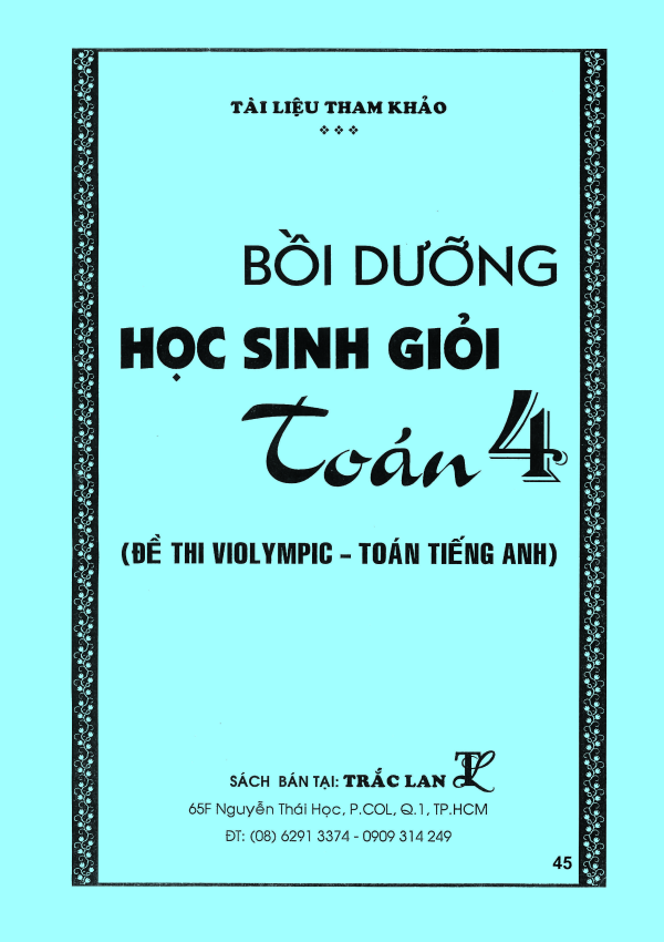 BỒI DƯỠNG HỌC SINH GIỎI TOÁN 4