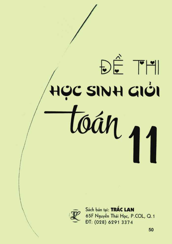 ĐỀ THI HỌC SINH GIỎI TOÁN 11