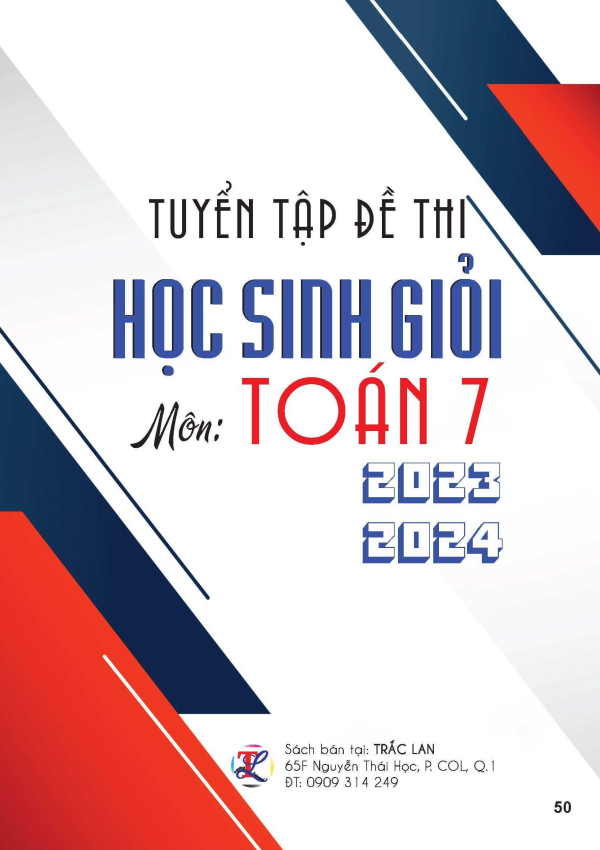 TUYỂN TẬP ĐỀ THI HỌC SINH GIỎI TOÁN 7