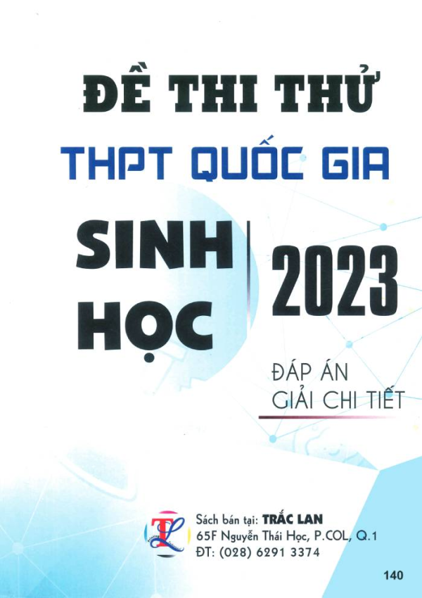 ĐỀ THI THỬ THPT QUỐC GIA 2023 MÔN SINH HỌC