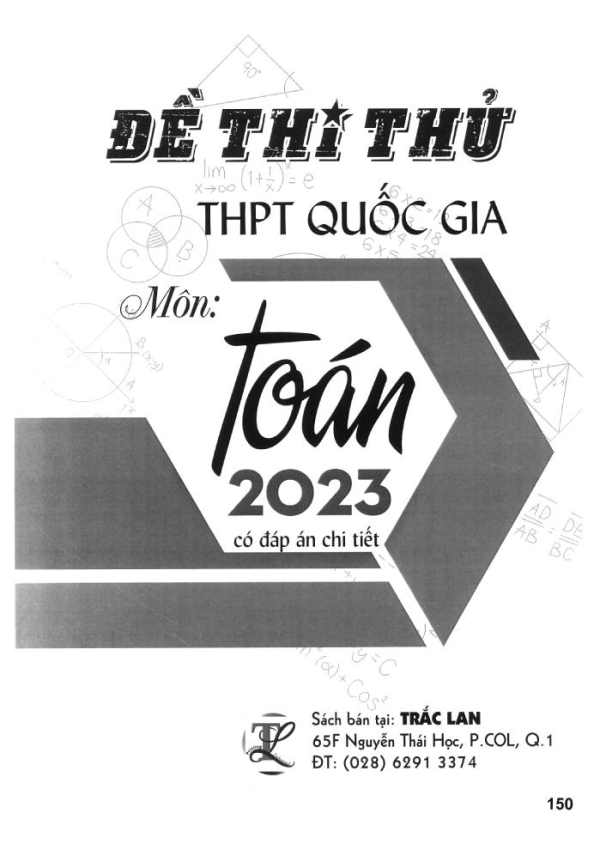 ĐỀ THI THỬ THPT QUỐC GIA 2023 MÔN TOÁN