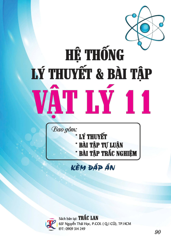 HỆ THỐNG LÝ THUYẾT & BÀI TẬP VẬT LÝ 11