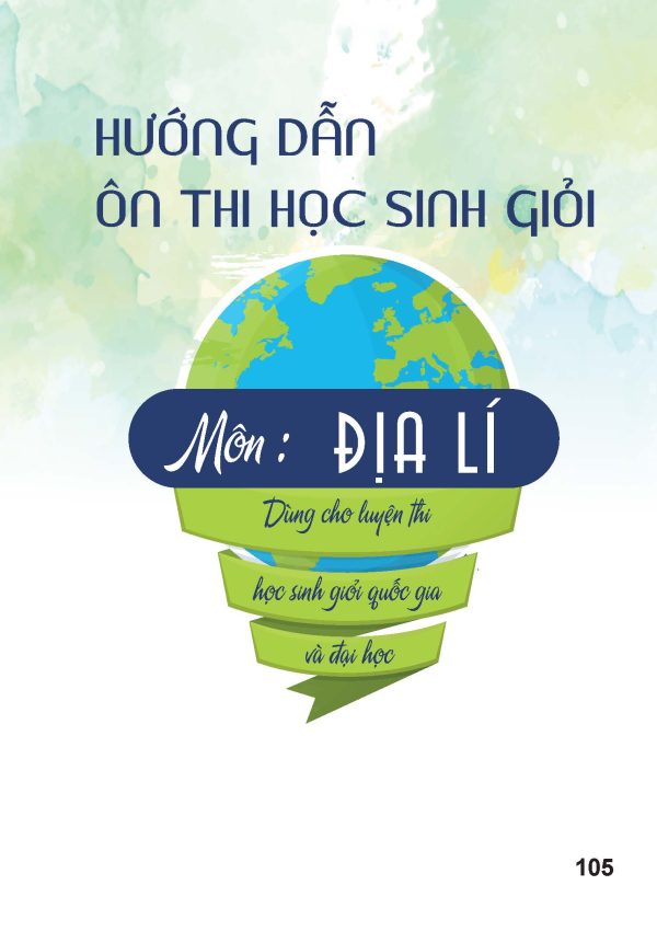 HƯỚNG DẪN &Ocirc;N THI HỌC SINH GIỎI M&Ocirc;N ĐỊA L&Iacute;