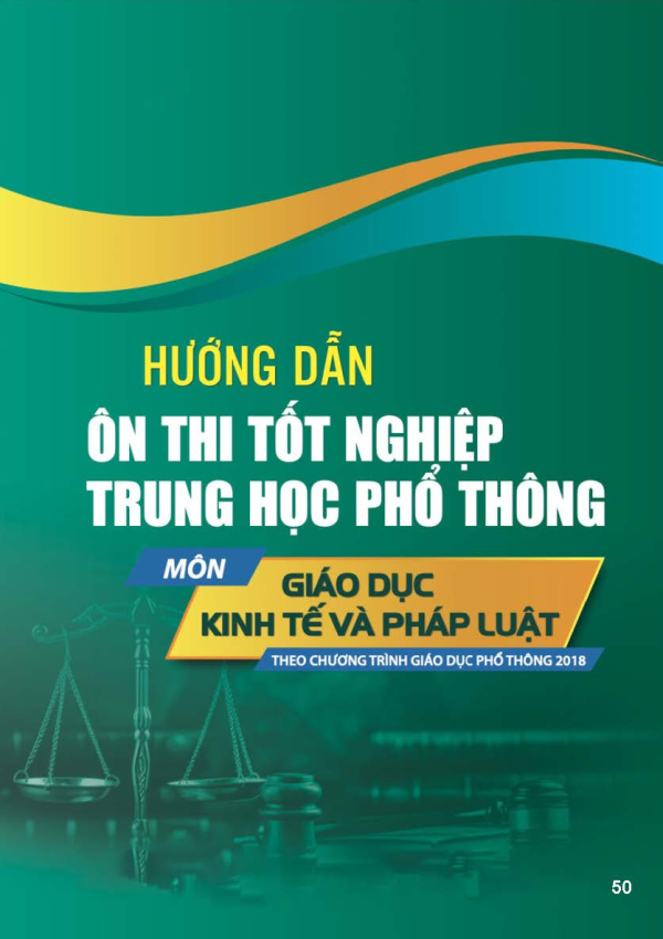 HƯỚNG DẪN ÔN THI TN THPT MÔN GIÁO DỤC KINH TẾ & PHÁP LUẬT