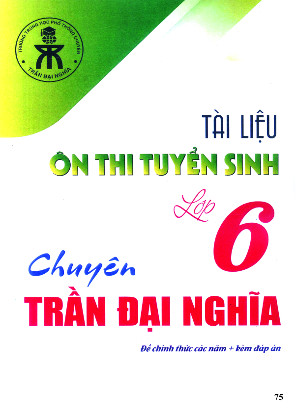 TÀI LIỆU ÔN THI TUYỂN SINH LỚP 6