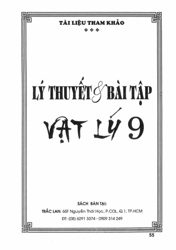 LÝ THUYẾT & BÀI TẬP VẬT LÝ 9
