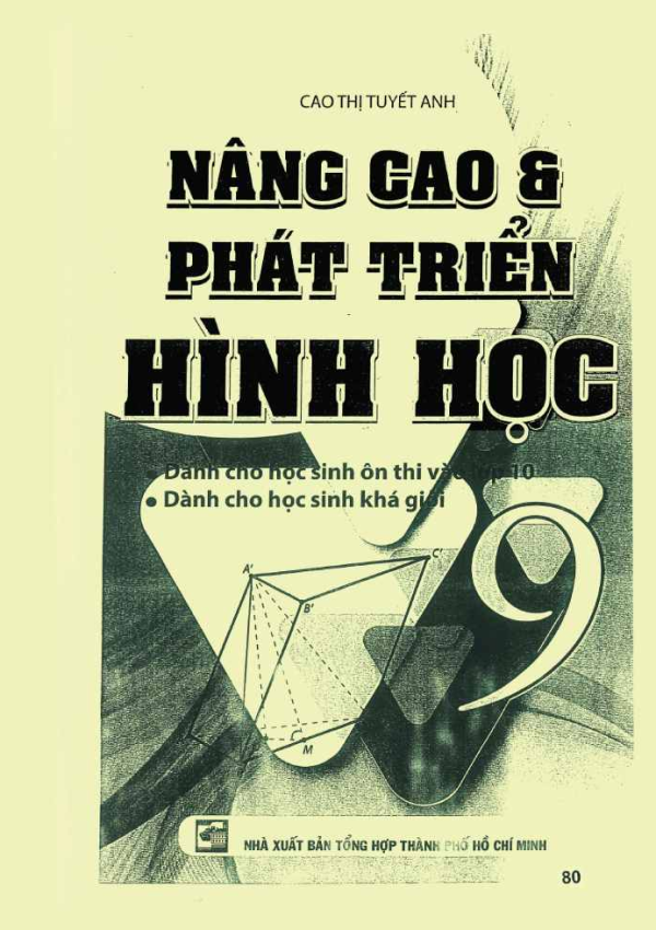 NÂNG CAO & PHÁT TRIỂN HÌNH HỌC 9