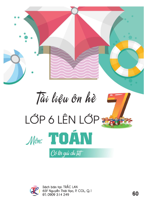 T&agrave;i liệu &ocirc;n h&egrave; lớp 6 l&ecirc;n lớp 7