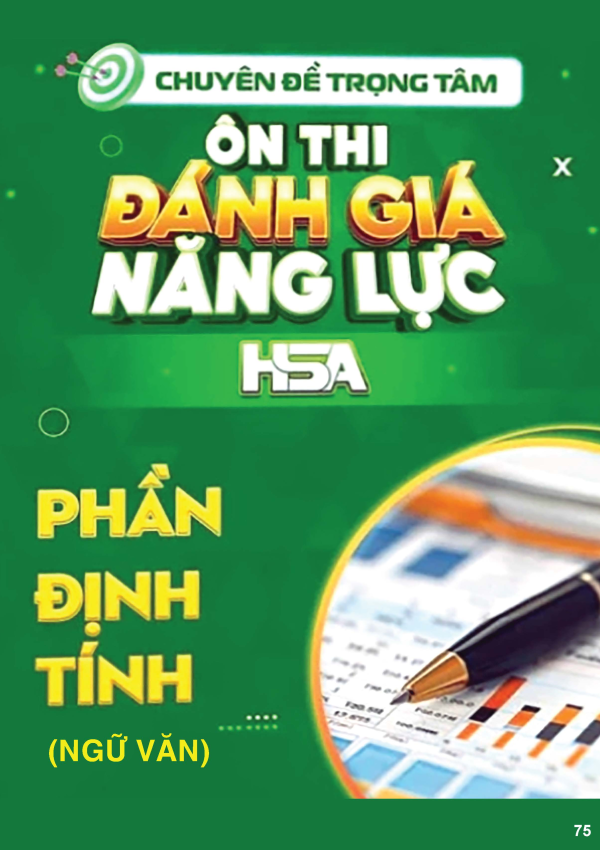 ÔN THI ĐÁNH GIÁ NĂNG LỰC PHẦN ĐỊNH TÍNH (NGỮ VĂN)