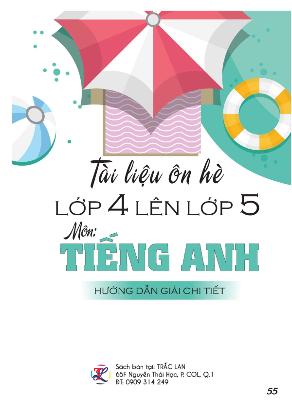 T&Agrave;I LIỆU &Ocirc;N H&Egrave; LỚP 4 L&Ecirc;N LỚP 5 M&Ocirc;N TIẾNG ANH