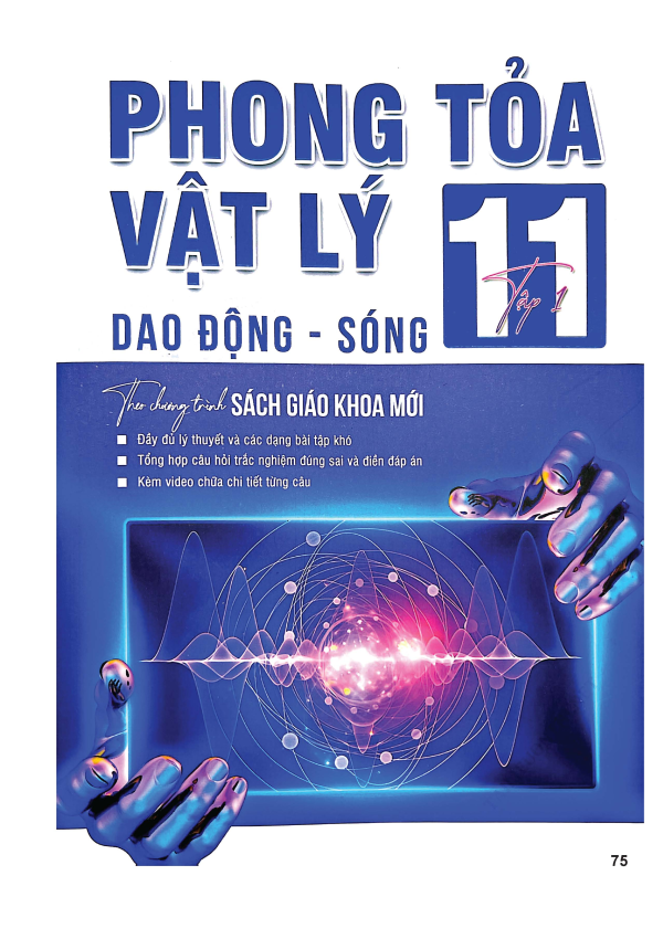 PHONG TOẢ VẬT LÝ 11 (TẬP 1 - DAO ĐỘNG, SÓNG)