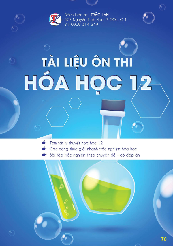 TÀI LIỆU ÔN THI HÓA HỌC 12