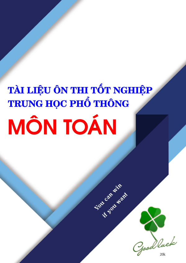 TÀI LIỆU ÔN THI TN THPT MÔN TOÁN