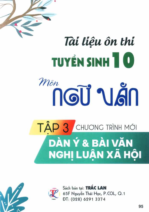 TÀI LIỆU ÔN THI TUYỂN SINH 10 MÔN NGỮ VĂN - TẬP 3