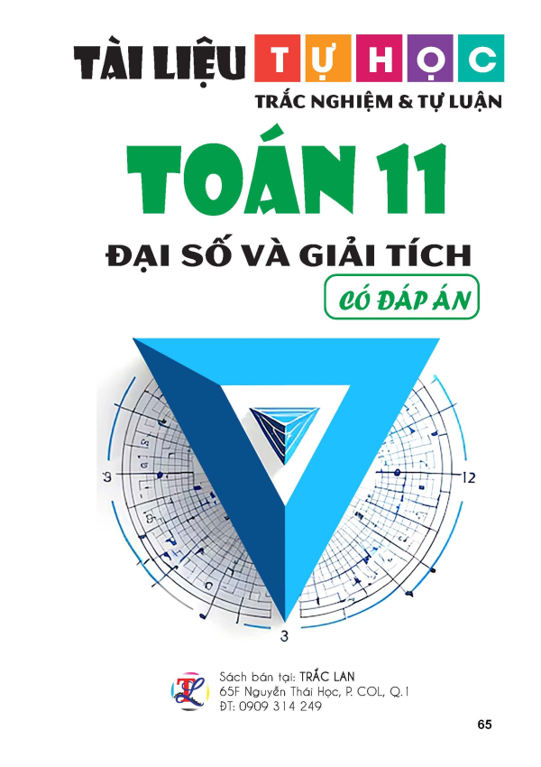 TÀI LIỆU TỰ HỌC ĐẠI SỐ VÀ GIẢI TÍCH LỚP 11